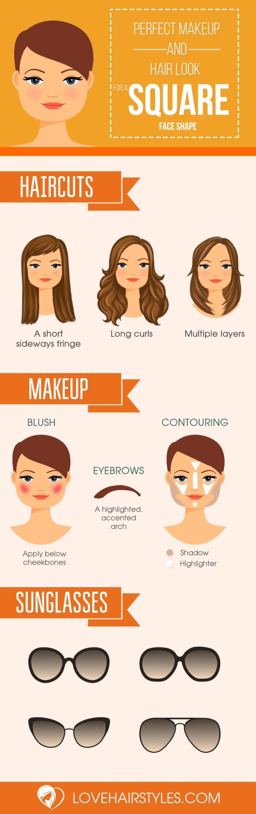 10 Sexy Hairstyles For Square Faces | Makeup | Pinterest | Squares regarding Hairstyle For Square Face Pinterest
