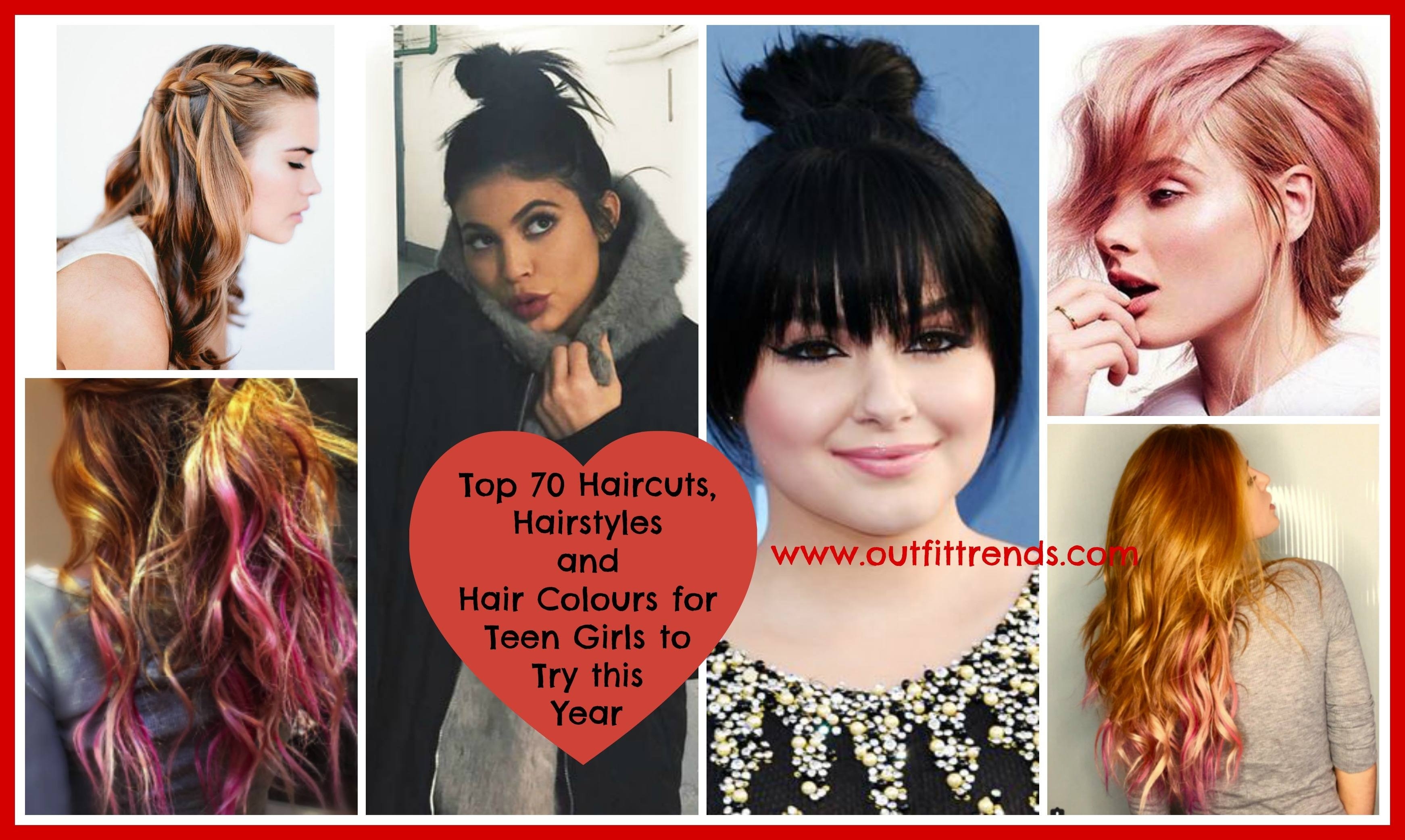 2018 Cute Hairstyles For Teenage Girls ! 70 Top Hair Styles intended for Haircut For Teenage Girl 2018