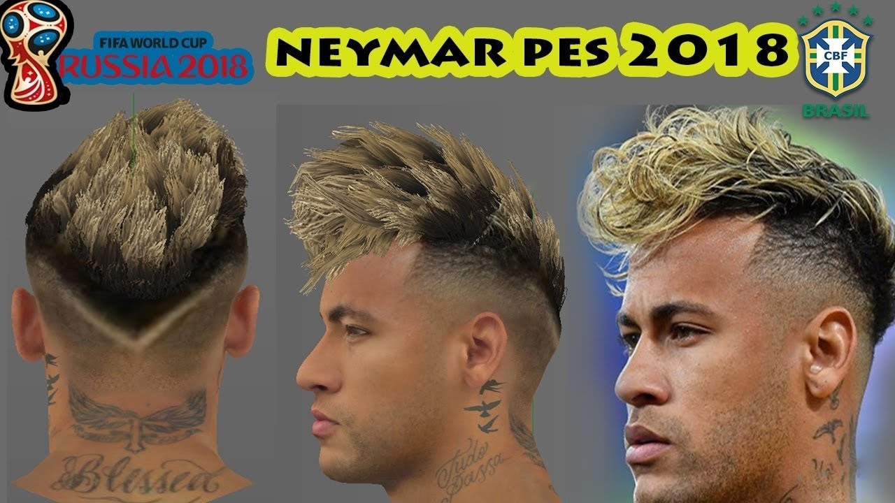Pes 2018 Neymar New Hair (World Cup Update) - Youtube within Neymar Haircut 2018 World Cup
