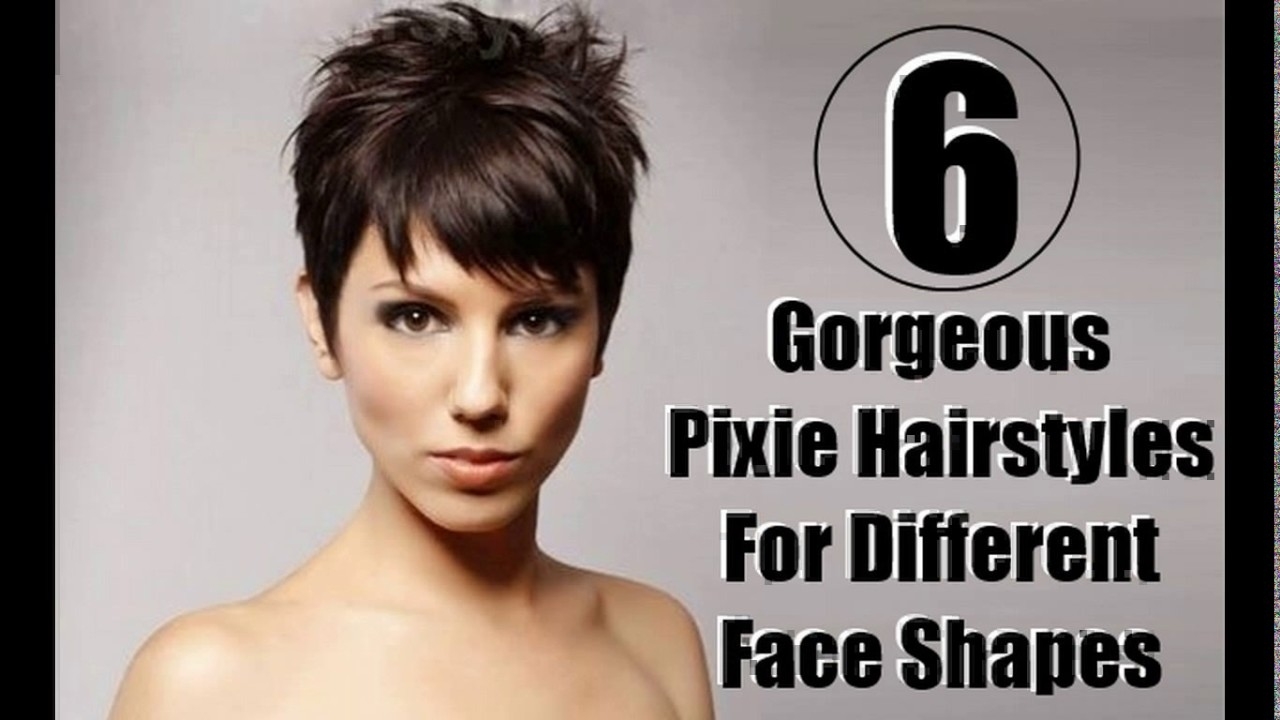 Short Pixie Haircuts For Square Face - Youtube with regard to Pixie Haircut For Square Face Shape