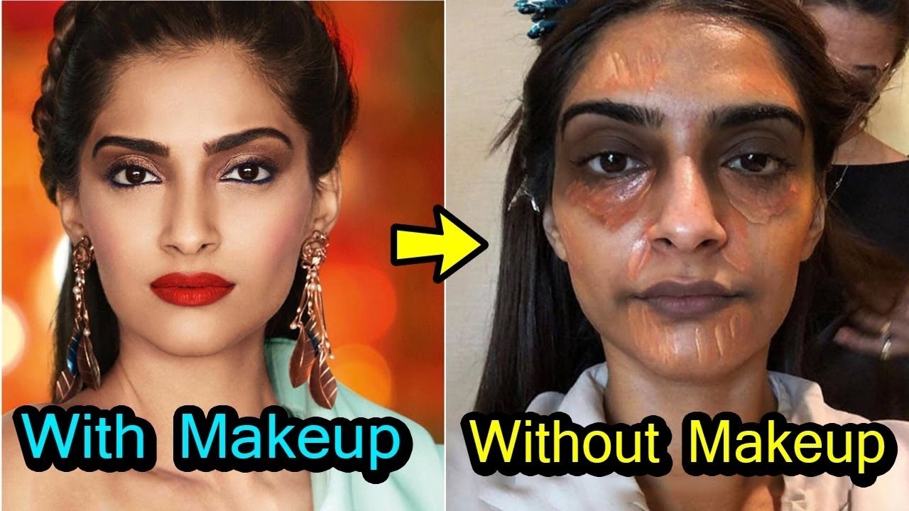 20 Shocking Looks Of Bollywood Actress Without Makeup - Youtube for Bollywood Celebs Without Makeup-Pics