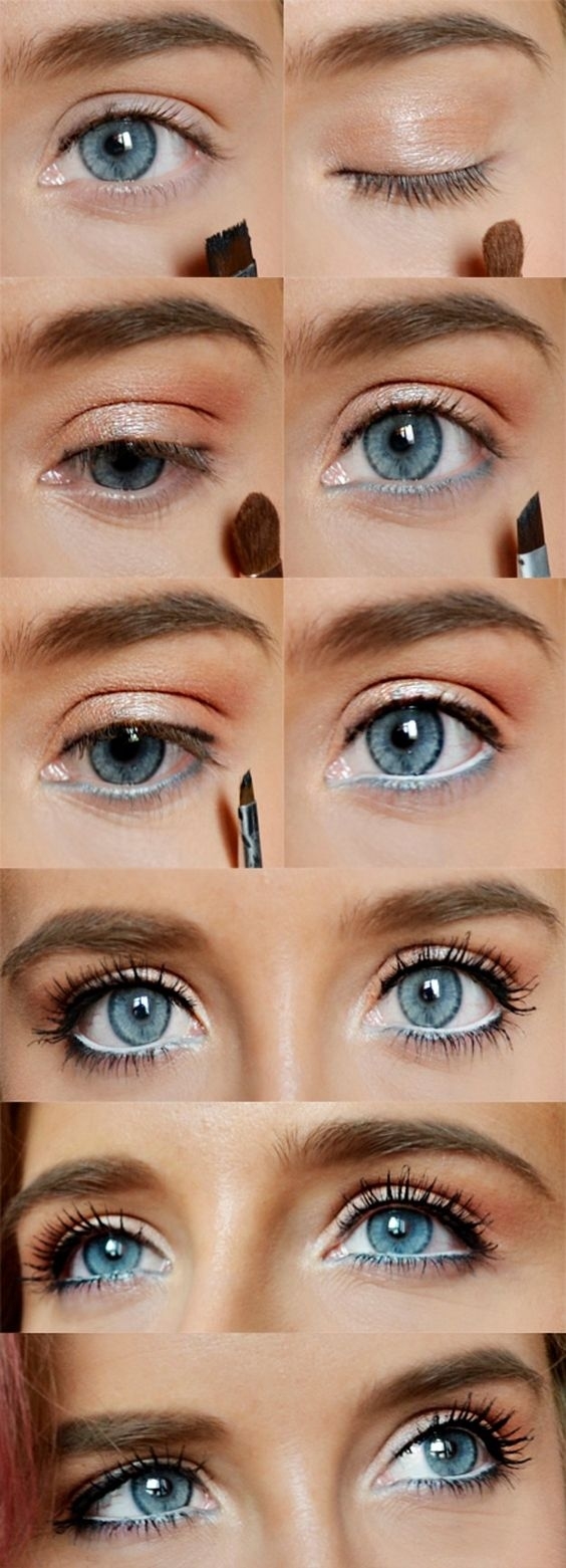 5 Ways To Make Blue Eyes Pop With Proper Eye Makeup - Her Style Code regarding How To Do Natural Looking Makeup For Blue Eyes