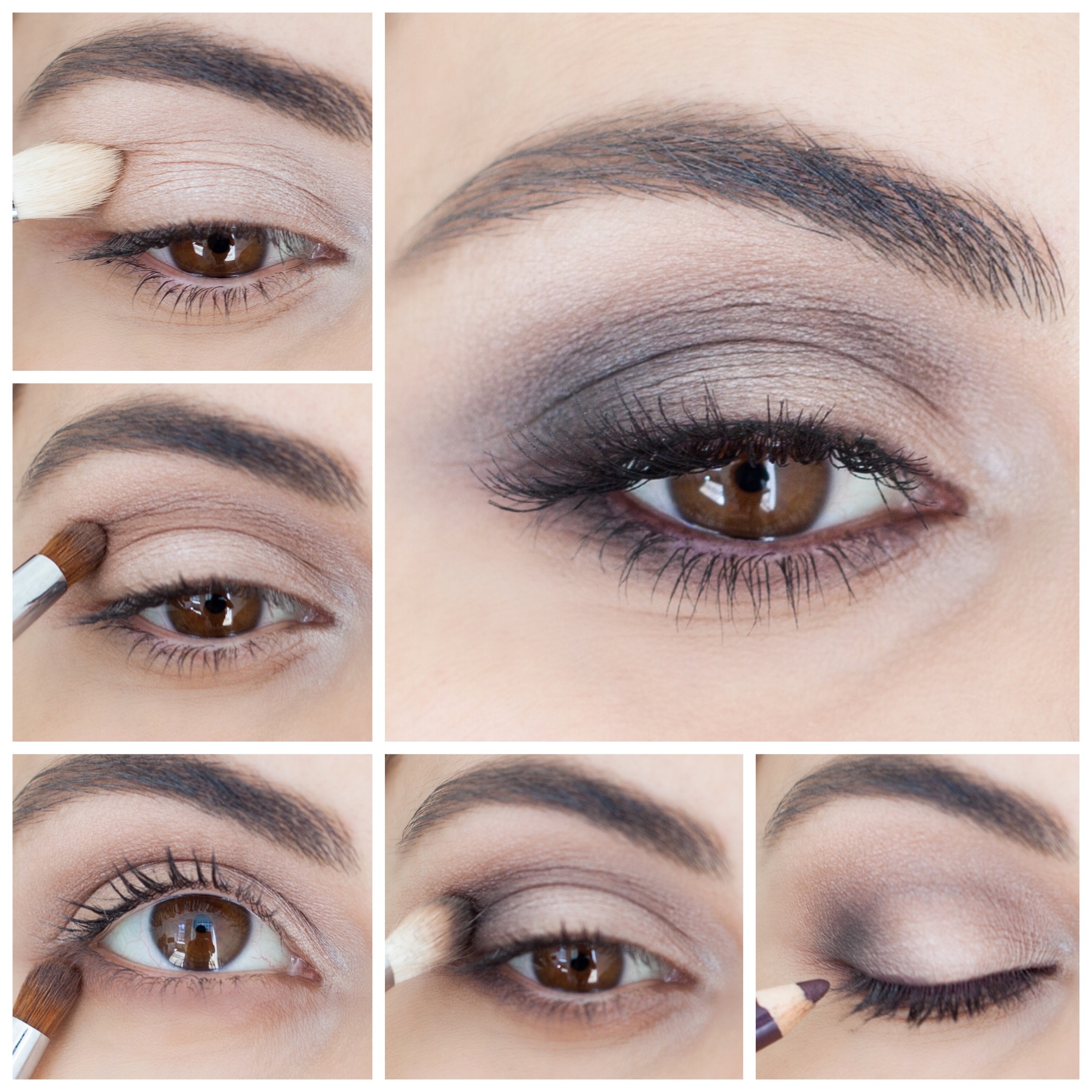 How To: Brown Smokey Eye - Simply Sona for Smokey Eye Makeup Step By Step Pictures