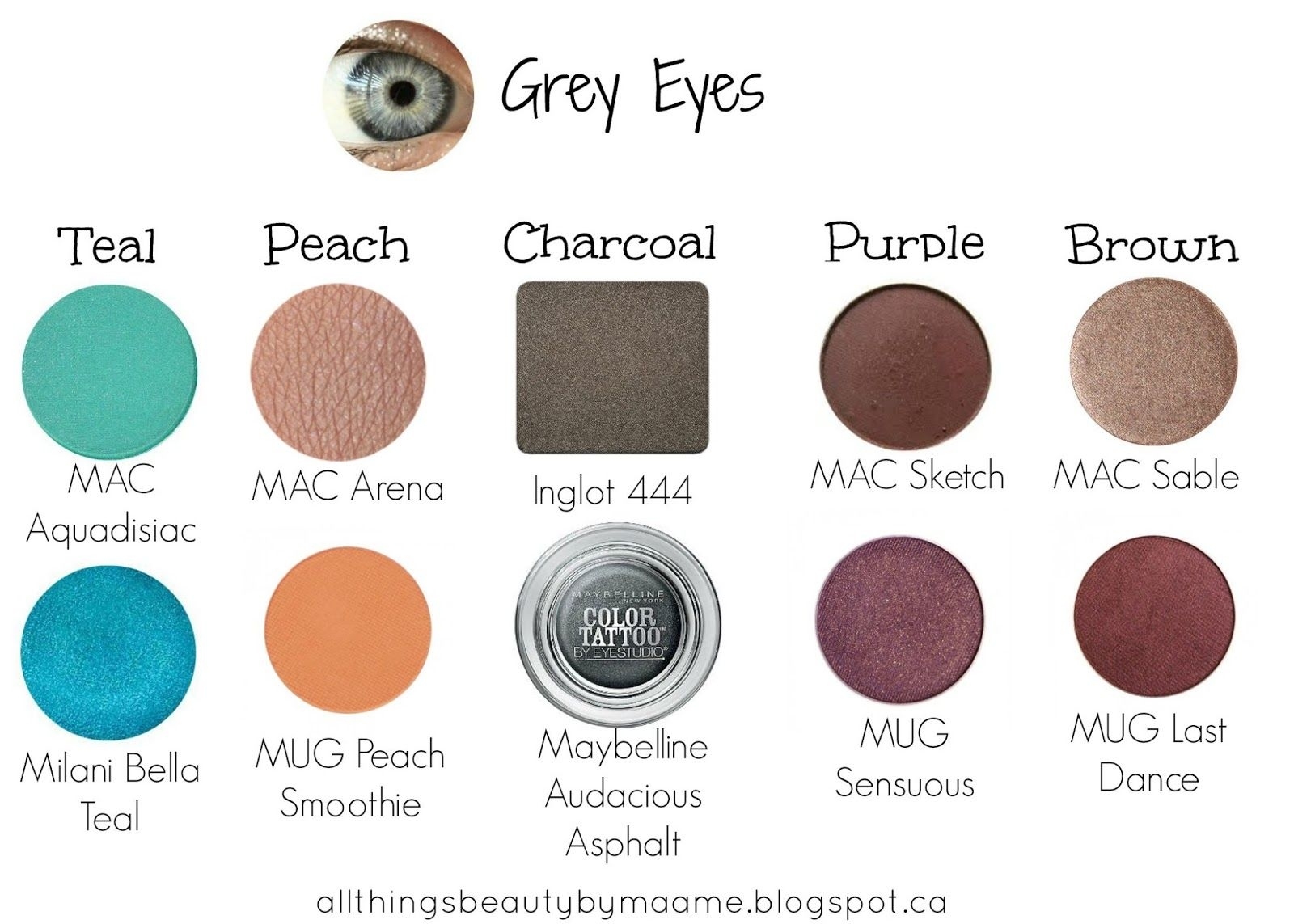 Pin By Ashley Marie On Makeup | Beauty Guide, Eye Color, Eye Makeup with regard to Eyeshadow Colors For Blue Gray Eyes