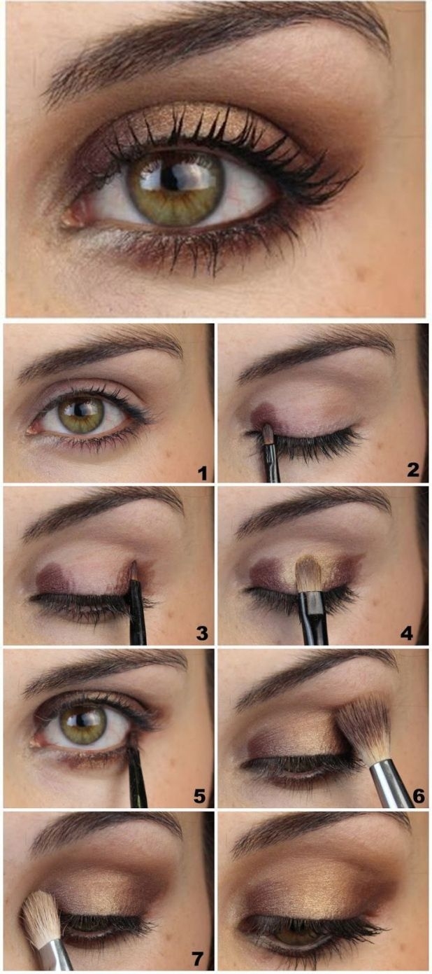 Soft Look For Hazel Eyes | Brown Eyes | Makeup, Eye Makeup Und Hazel for Good Makeup Tips For Green Eyes