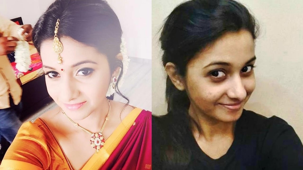 Tamil Serial Actress With And Without Makeup || Part 1 || 2016 with regard to Indian Actress Without Makeup Facebook