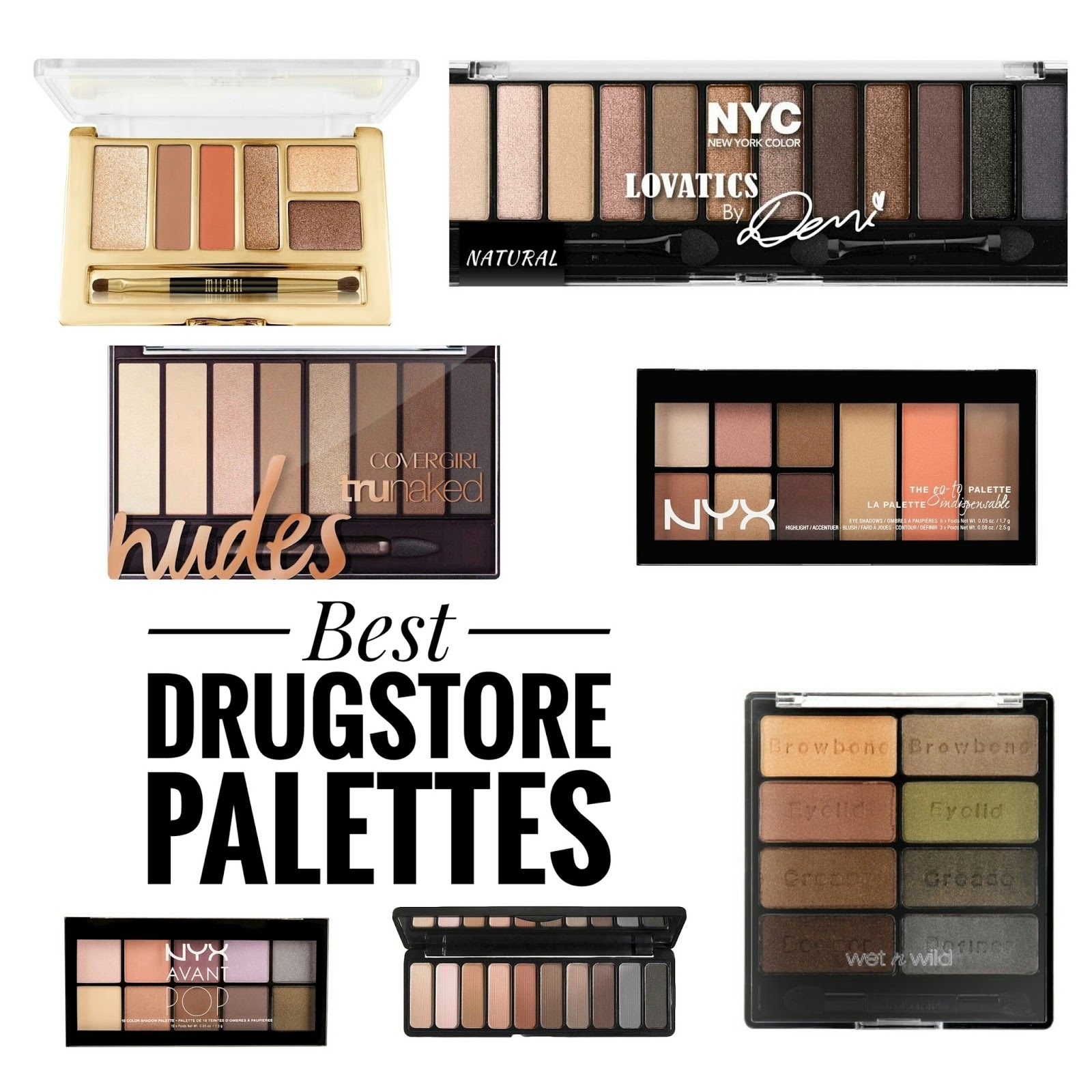 The Best Drugstore Eyeshadow Palettes | The Budget Beauty Blog within Best Drugstore Eyeshadow Palettes For Green Eyes