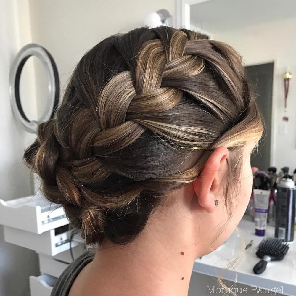 37 Inspiring Prom Updos For Long Hair For 2019 #inspo throughout Up Dos For Long Hair And Bangs