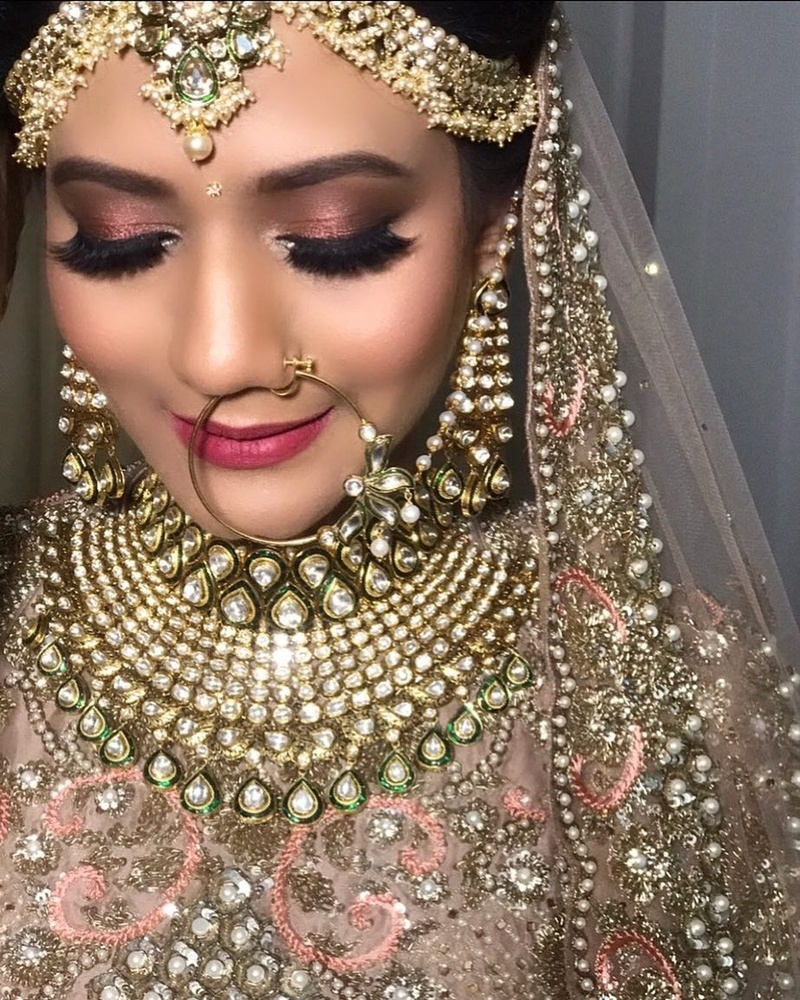 Bridal Makeup Looks Which Rocked The 2018 Indian Wedding Season - Blog regarding Bridal Makeup Gallery Indian