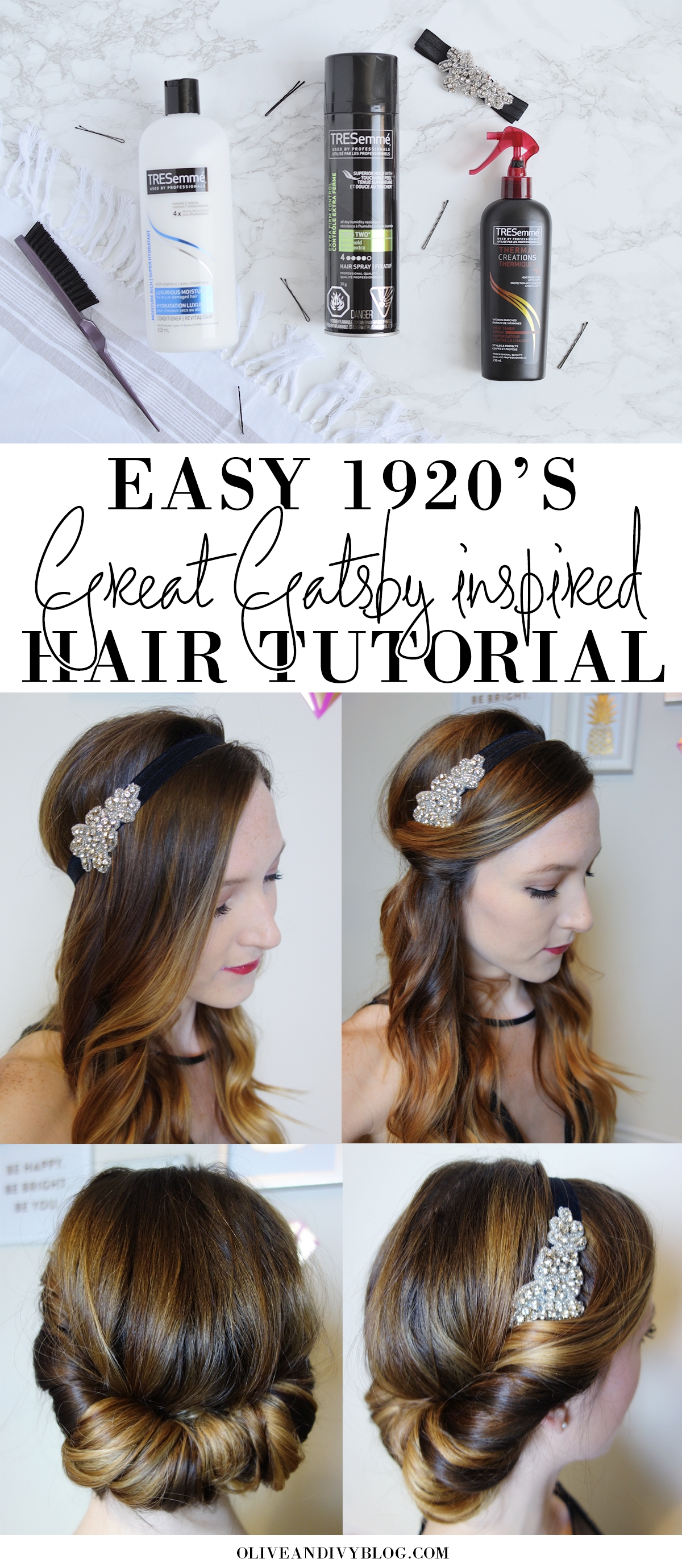 Easy 1920's/great Gatsby Hair Tutorial | 1920S | 1920S Hair, Great pertaining to Gatsby Hair With Fringe