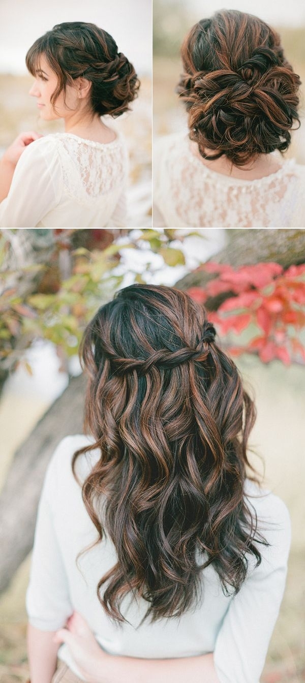 Updo For Ceremony, Down For Reception! | Hair | Hair Styles, Long within Bridal Hairstyles Up For Ceremony Down For Reception