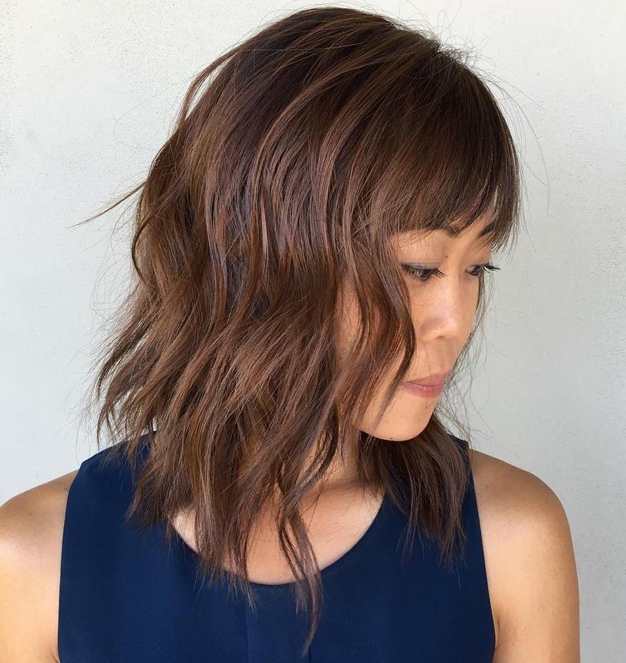 30 Modern Asian Girls&amp;#039; Hairstyles For 2019 for The greatest Asian Long Layered Hairstyles With Bangs