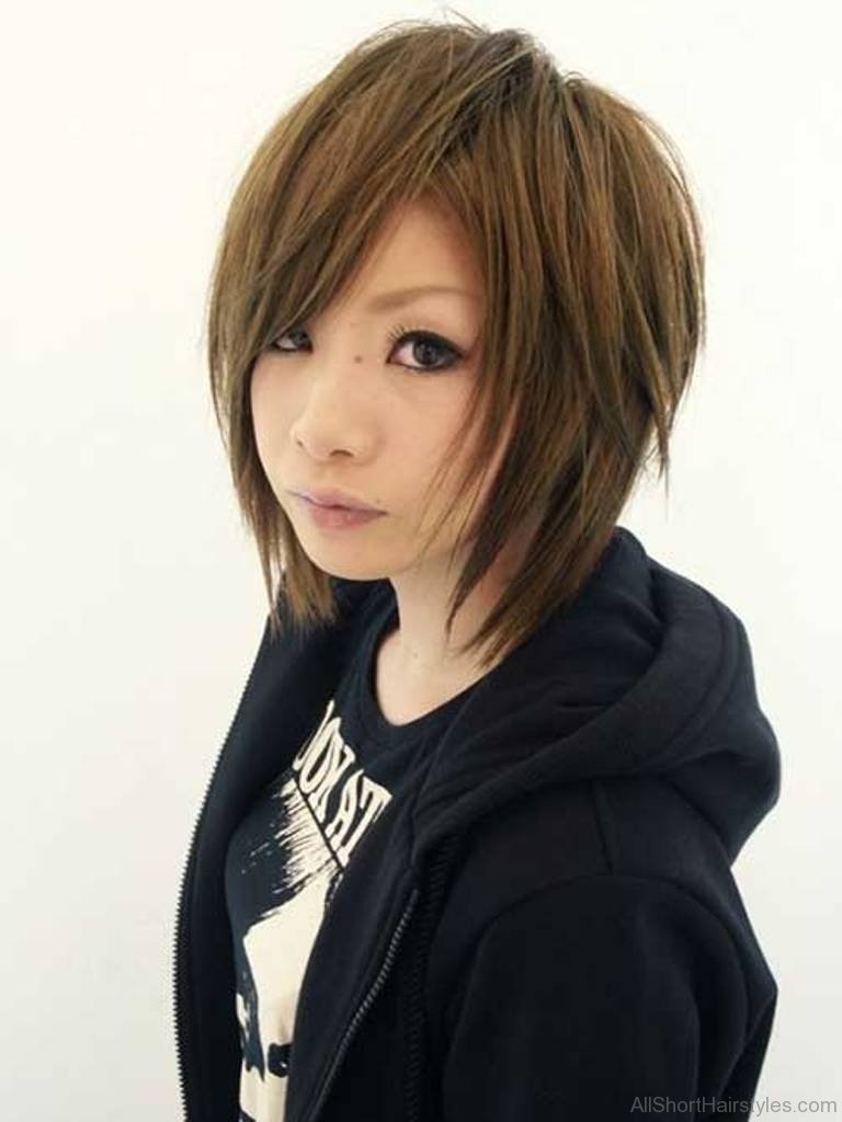 75 Appealing Short Side Swept Haircuts For Girls for Asian Short Hairstyles For Fine Hair