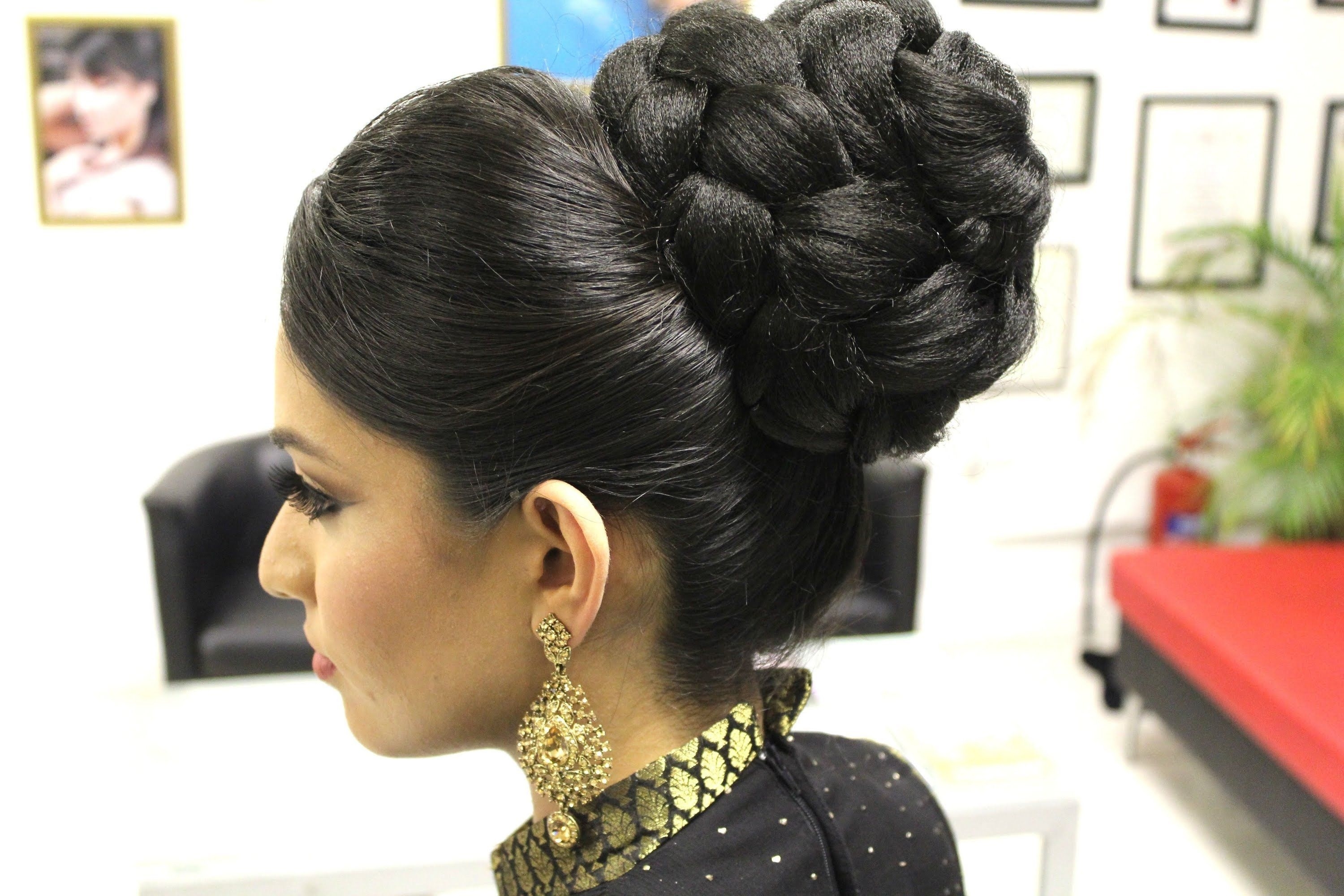 Asian Bridal Hairstyles | Pakistani, Indian Wedding Hair Style regarding The best Asian Wedding Hairstyles