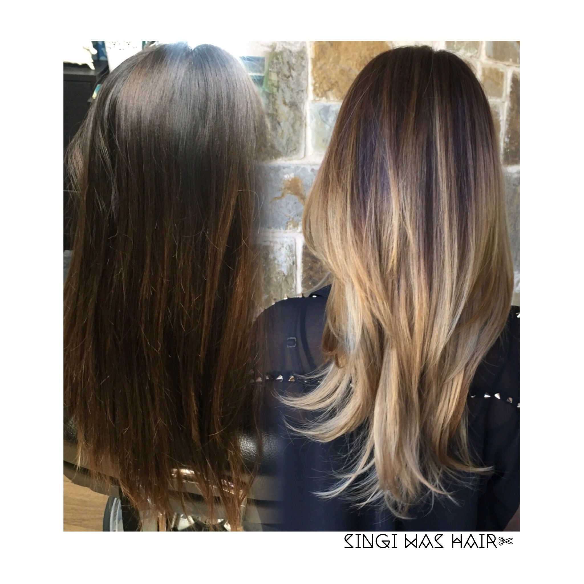 Asian Hair Balayage Ombre | The Art Of Hair// Instagram @singi.vo within Premier Asian Hair With Blonde Highlights