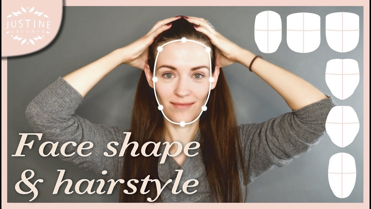 Good Hairstyles For Your Face Shape &amp;amp; How To Determine Your Shape | Justine  Leconte with regard to Korean Bangs Hairstyle For Round Face