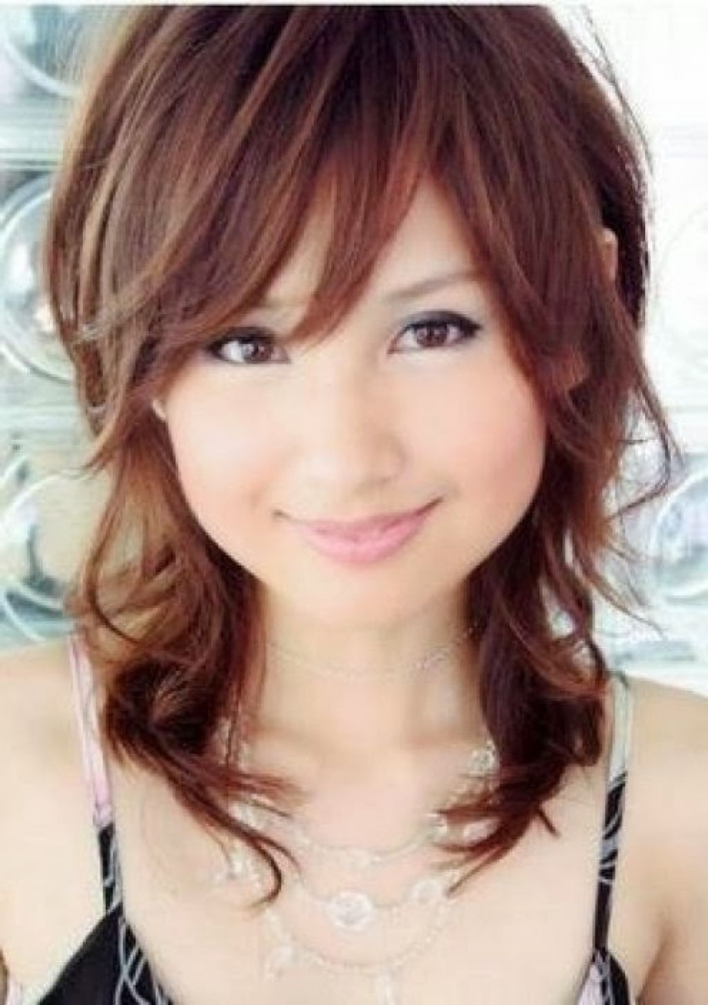Japanese Hairstyle Round Face – Long Hairstyle Galleries | Hair pertaining to Asian Bangs Hairstyle For Round Face