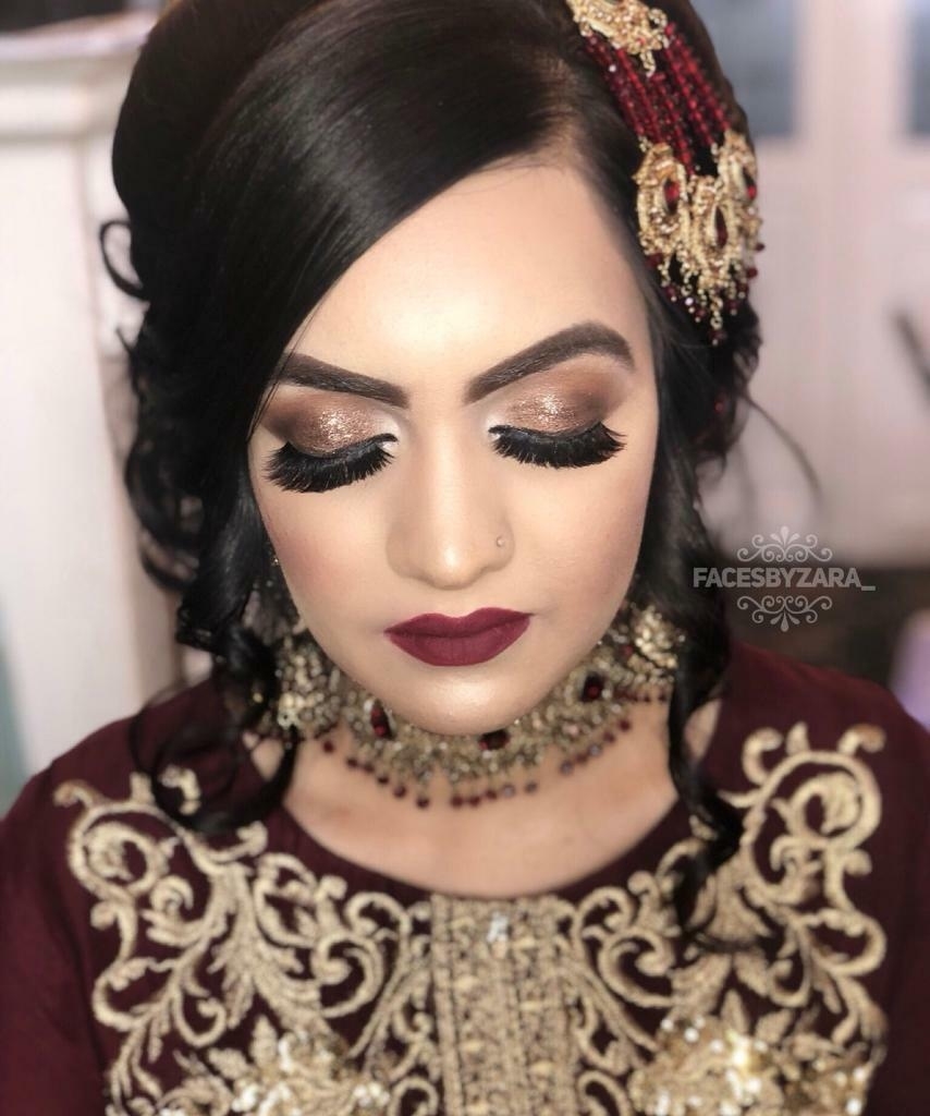 Makeup Artist Asian Bridal Hair And Makeup Artists Bradford Leeds inside Asian Bridal Hairstyles 2017