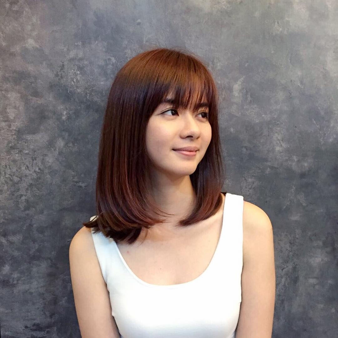 Medium-Length-Bob Hairstyle For Asian Girls 2017 | Styles Weekly in The greatest Cute Asian Hairstyles For Medium Length Hair