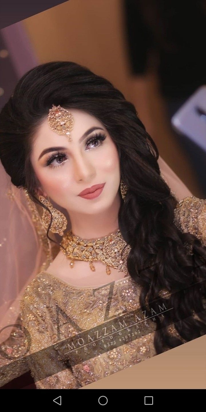 Pakistani Wedding Bride #asian Brides | Bridal Dresses In 2019 pertaining to Asian Wedding Party Hairstyles