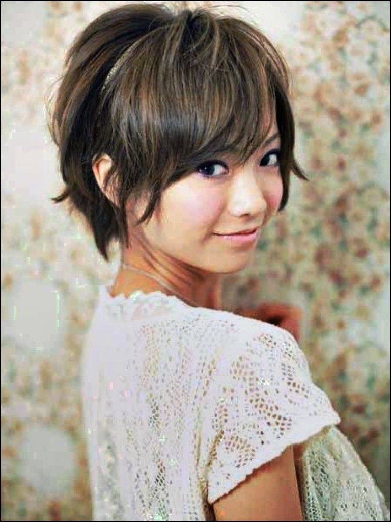 Very Best Cute Asian Hairstyles For Round Faces Wavy Haircut