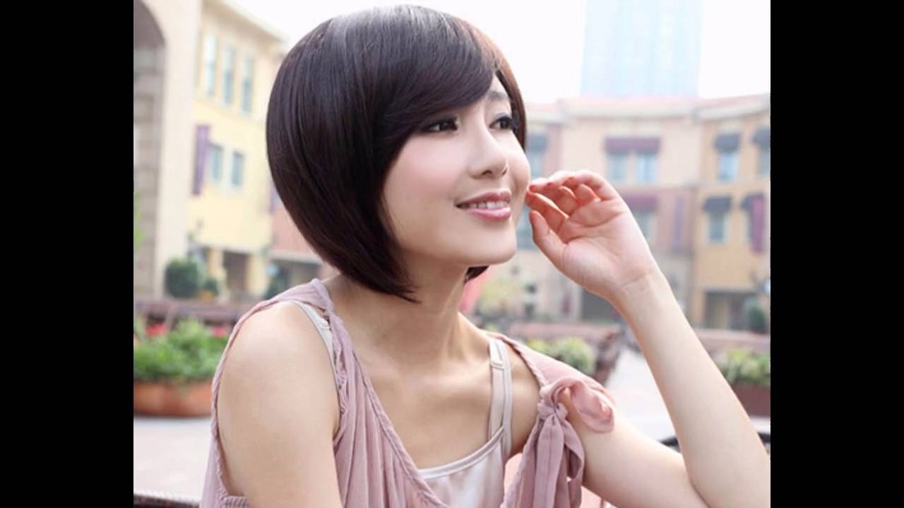 Short Hairstyles For Asian Hair intended for Hairstyle For Thin Hair Asian Female