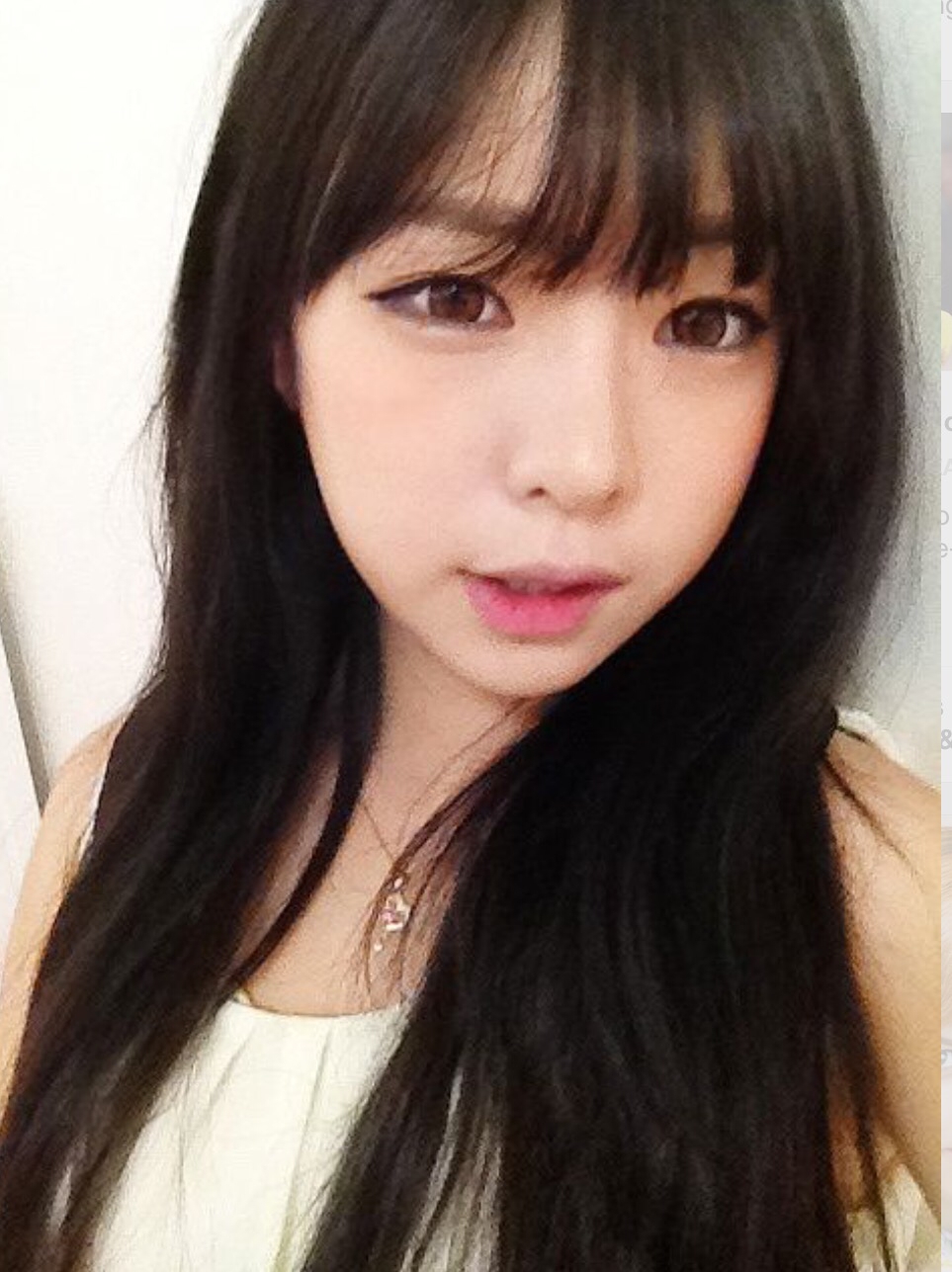 The Hairstyle To Try This Spring: Asian See Through Bangs♡ | Beauty pertaining to Asian Long Hairstyles With Bangs