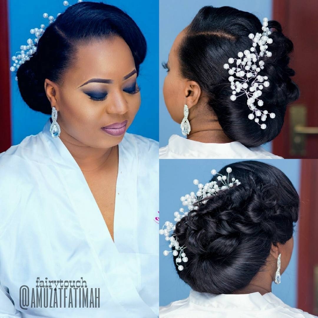 16 Gorgeous Wedding Hairstyles For Nigerian Brides By Hair intended for Wedding Hair Styles Pictures