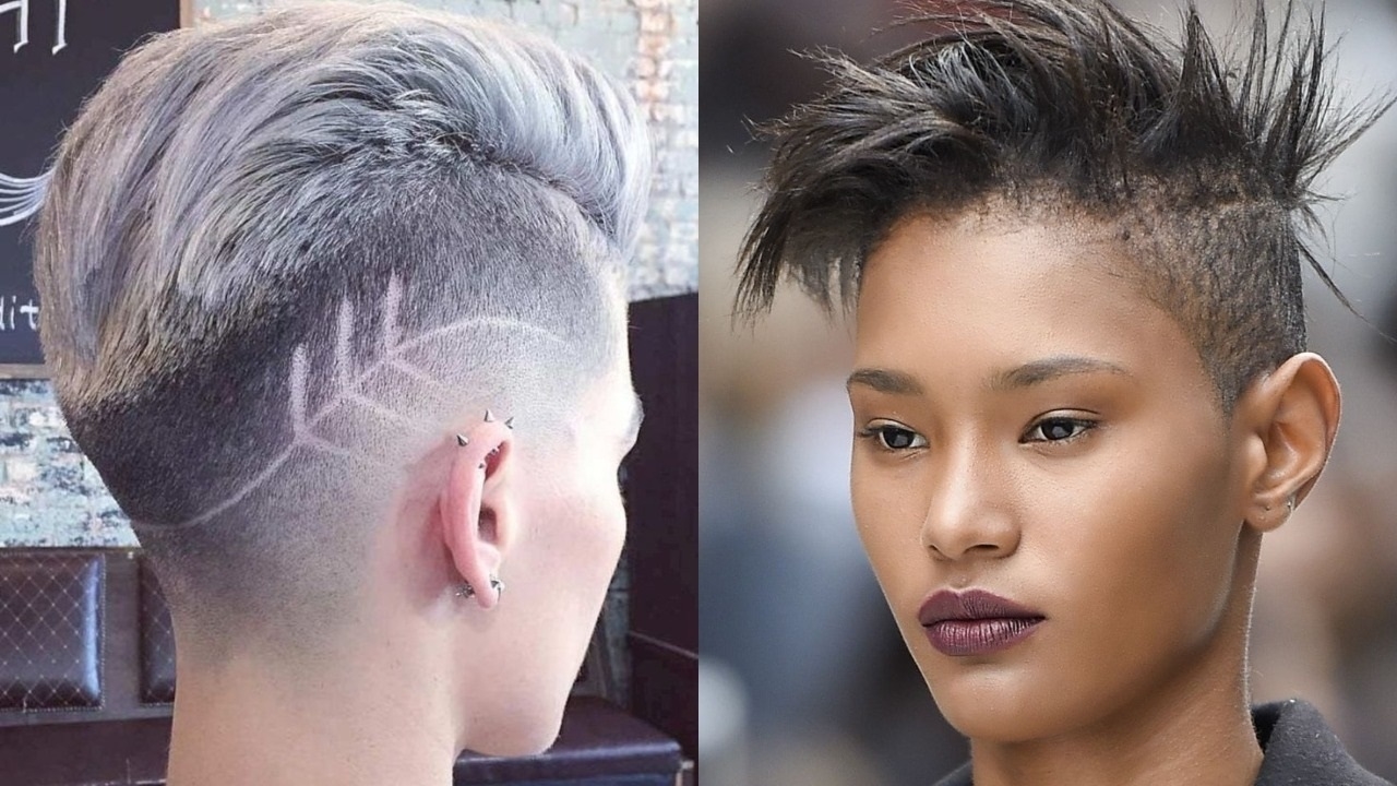 25 Fade Haircuts For Women- Go Glam With Short Trendy intended for Women Fade Haircuts For Long Hair