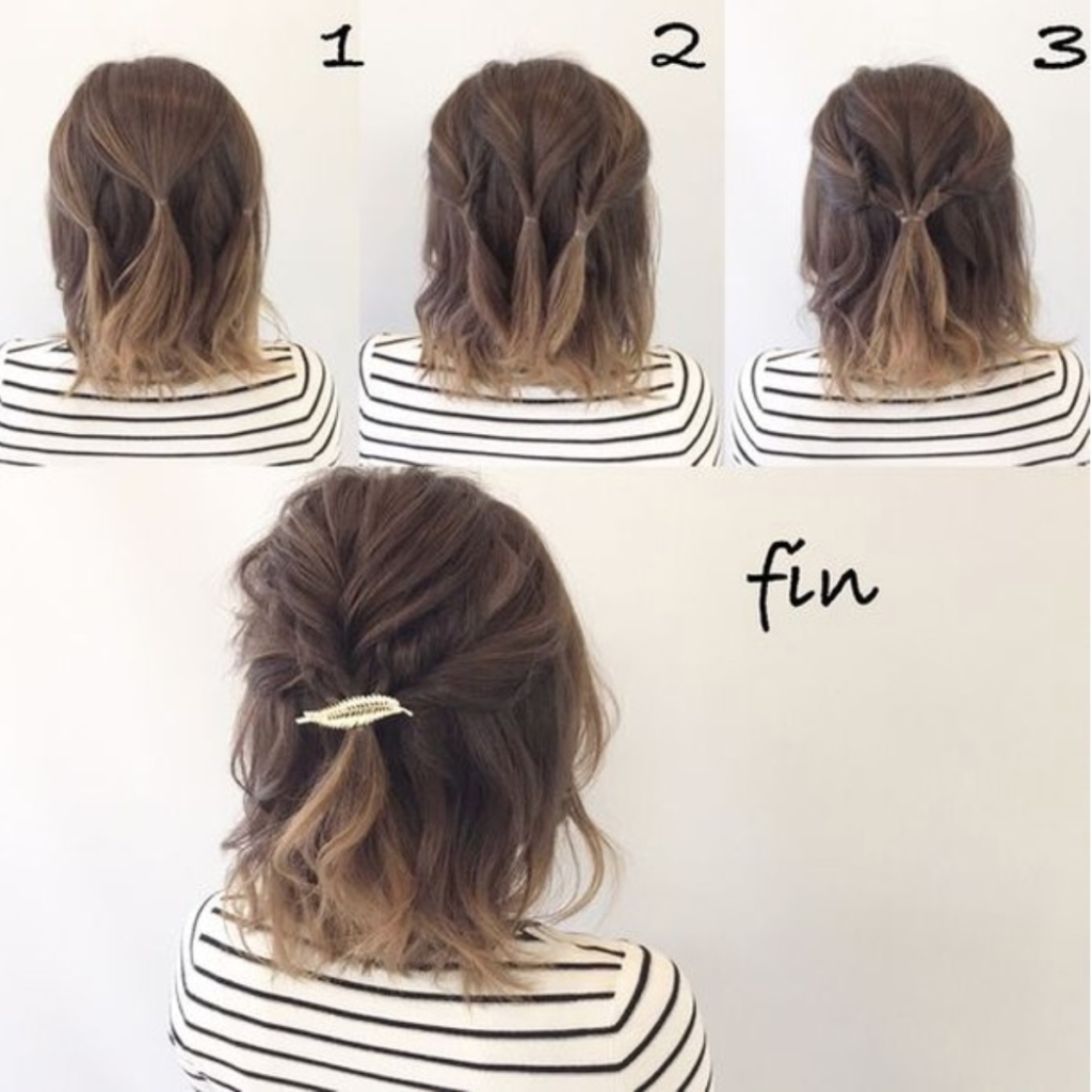 30+ Easy Half-Up Hairstyles That'll Only Take Minutes To inside Easy Hair Up Ideas