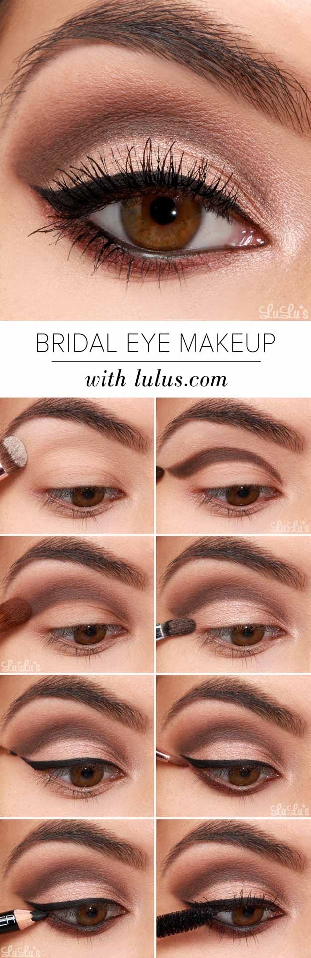 30 Wedding Makeup For Brown Eyes - The Goddess inside Wedding Makeup For Hazel Eyes And Blonde Hair