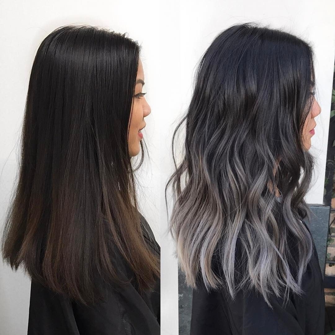 33 Stunning Hairstyles For Black Hair 2019 | Hair | Grey pertaining to Grey And Black Hairstyle