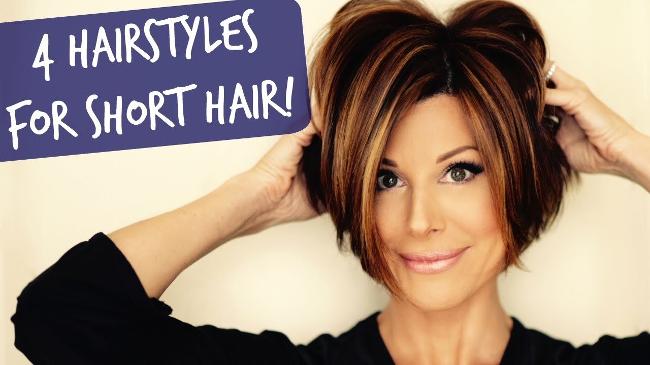 4 Easy Short Hairstyles That Will Make You Want A Bob! intended for News Anchors With Short Hair