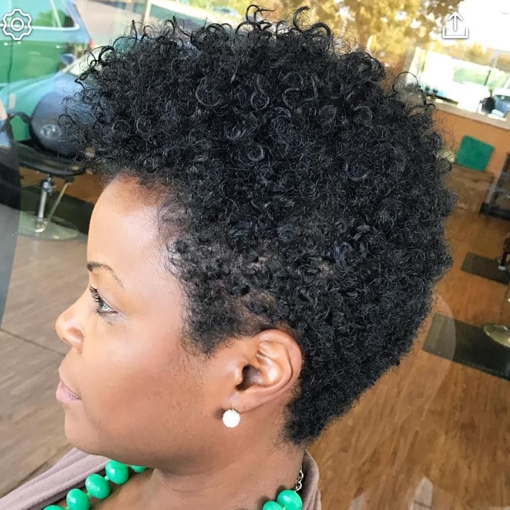 40 Cute Tapered Natural Hairstyles For Afro Hair | Natural throughout Tapered Short Haircuts For Women