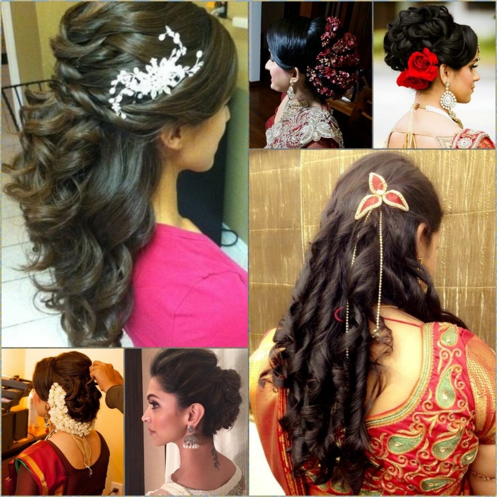 49 Simple Hairstyles For South Indian Wedding Reception pertaining to South Indian Bridal Hairstyle For Curly Hair