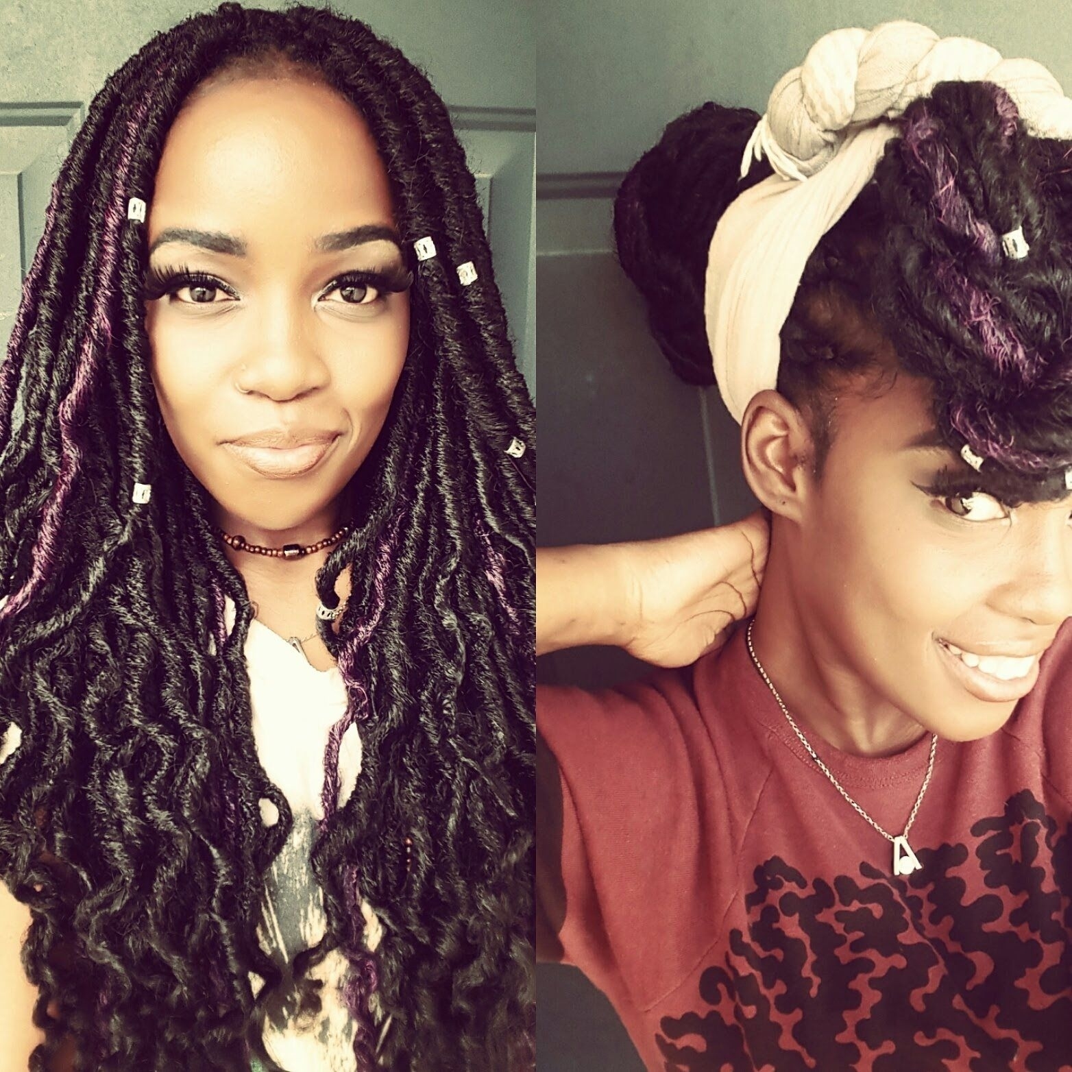 9 Ways To Slay Your Faux Goddess Locs! - Youtube | Natural intended for Crochet Faux Goddess Locs Hairstyles