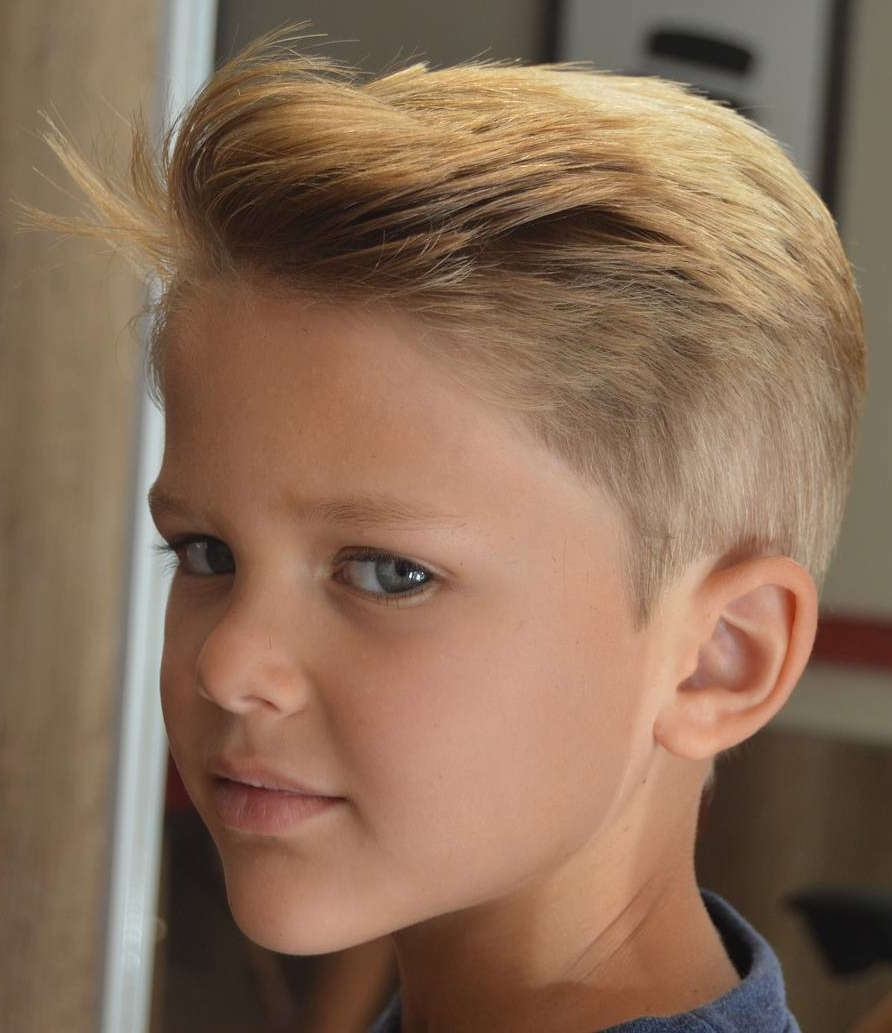 Short Haircuts For Boys Age Nine - Wavy Haircut