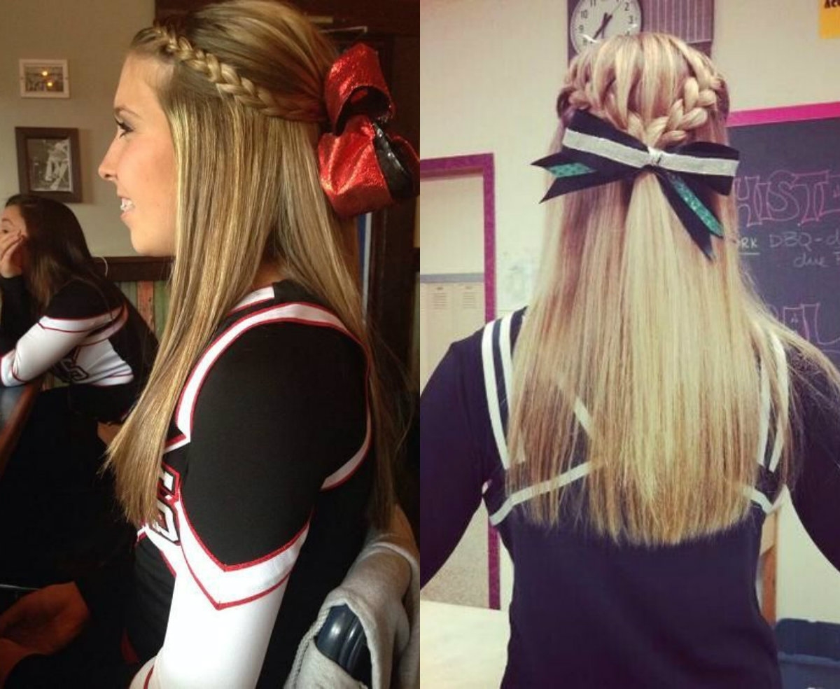Absolutely Cute Cheer Hairstyles Any Cheerleader Will Love within How To Do Cheer Hairstyles