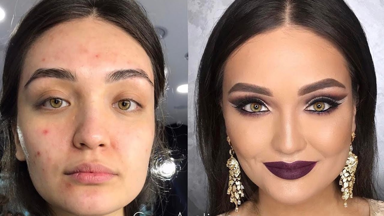 Before And After Makeup Transformation | The Power Of Makeup within Makeup Pictures Before And After