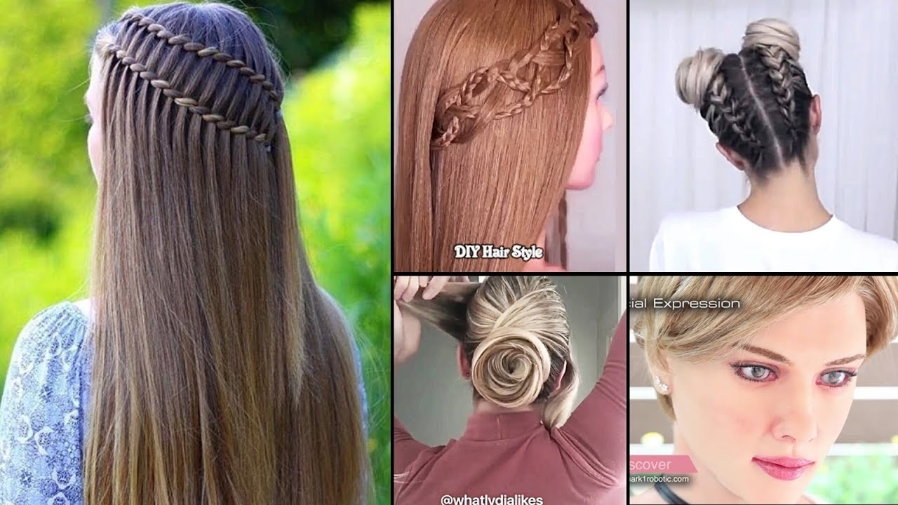 Best 30 Diy Hairstyles You Can Do At Home - Easy Hairstyles Step By Step #9 for Easy Hairstyles To Do On Yourself