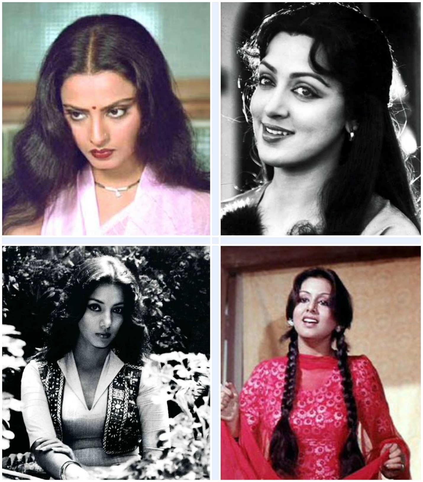 Bollywood Hairstylesmydala Blog in Indian Retro Hairstyles For Long Hair