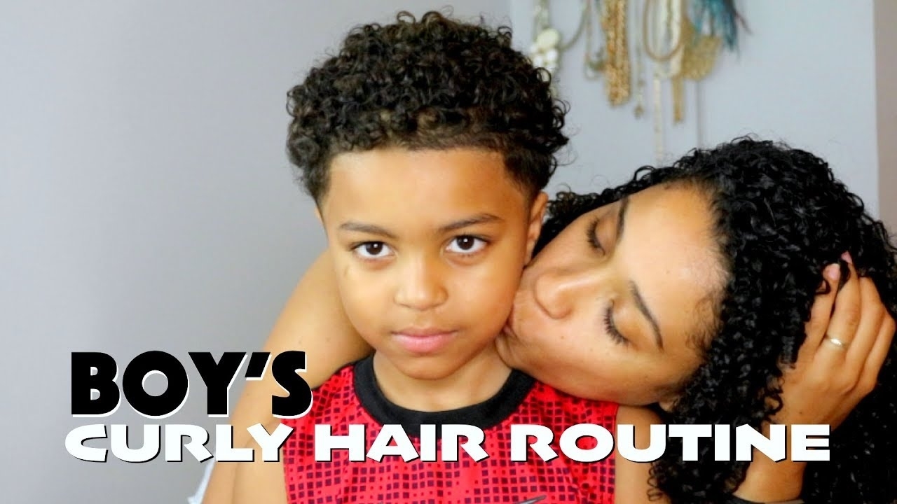 Boys Curly Hair Routine inside How To Jerry Curl Hair Boy