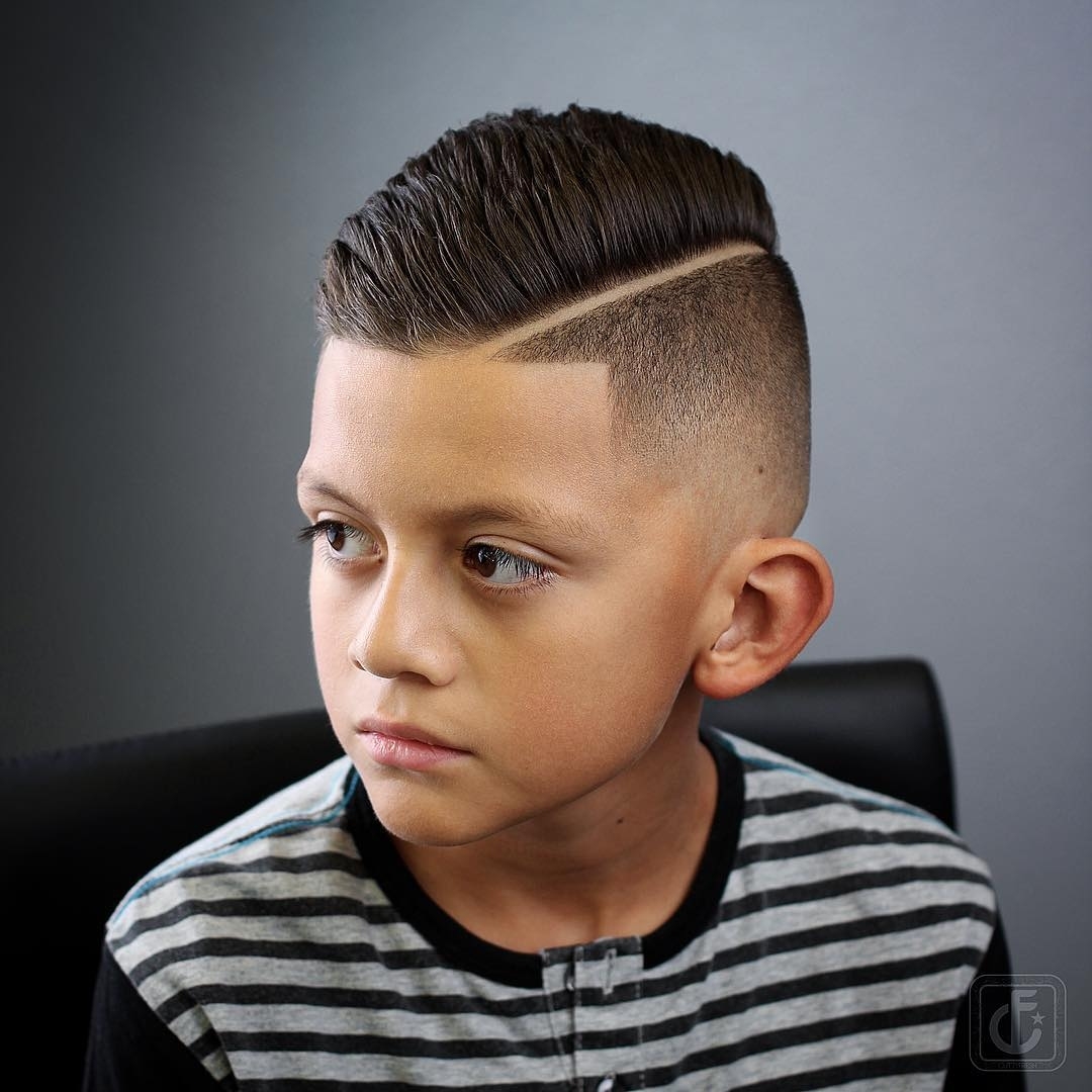 Boys Fade Haircuts in Boys Fade Haircut Comb Over