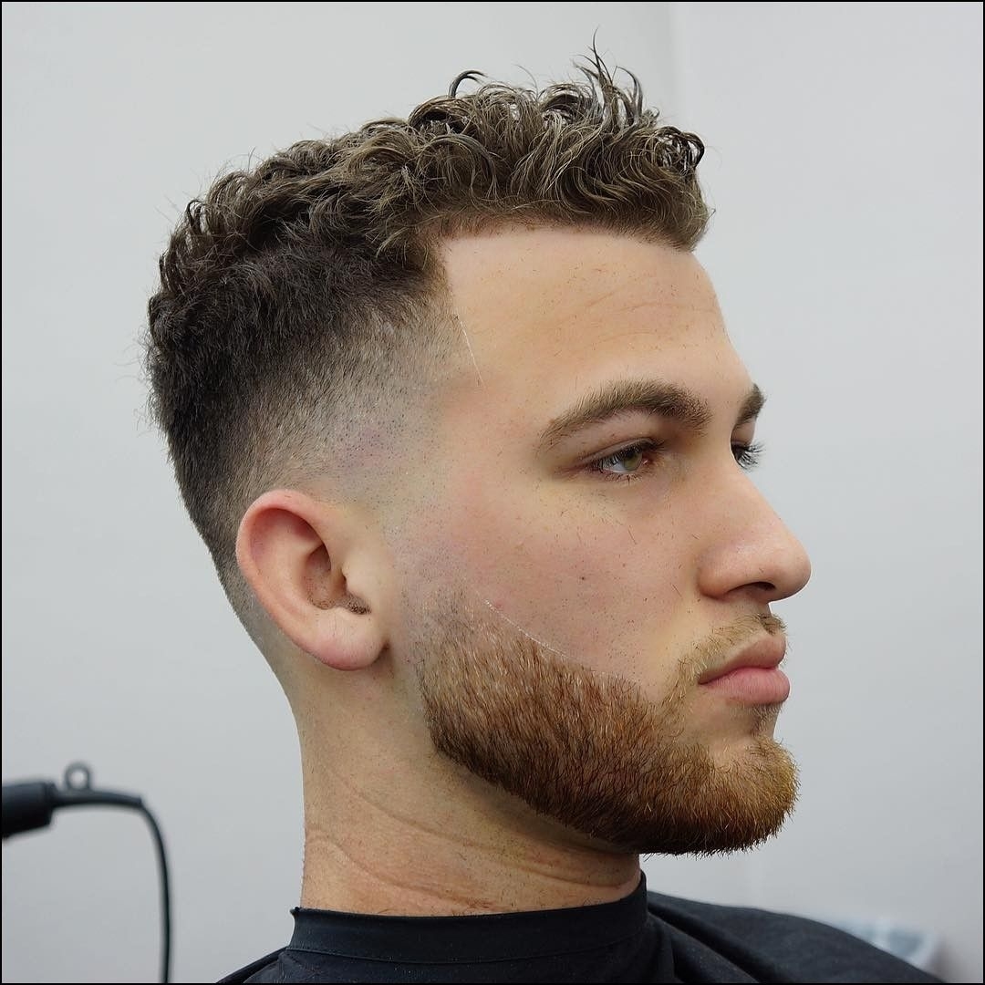 Fade Haircuts For White Guys | Roger Hair En 2019 | Coupe De in Hairstyles For White Guy Afro