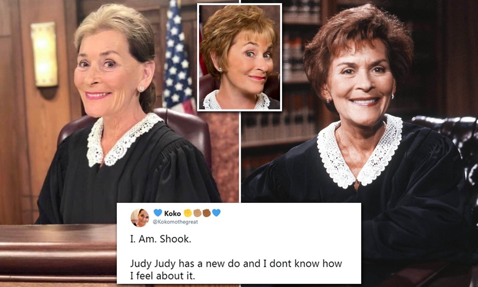 Fans React To Judge Judy Unveiling A New Hairstyle After 22 pertaining to Why Did Judge Judy Change Her Hairstyle