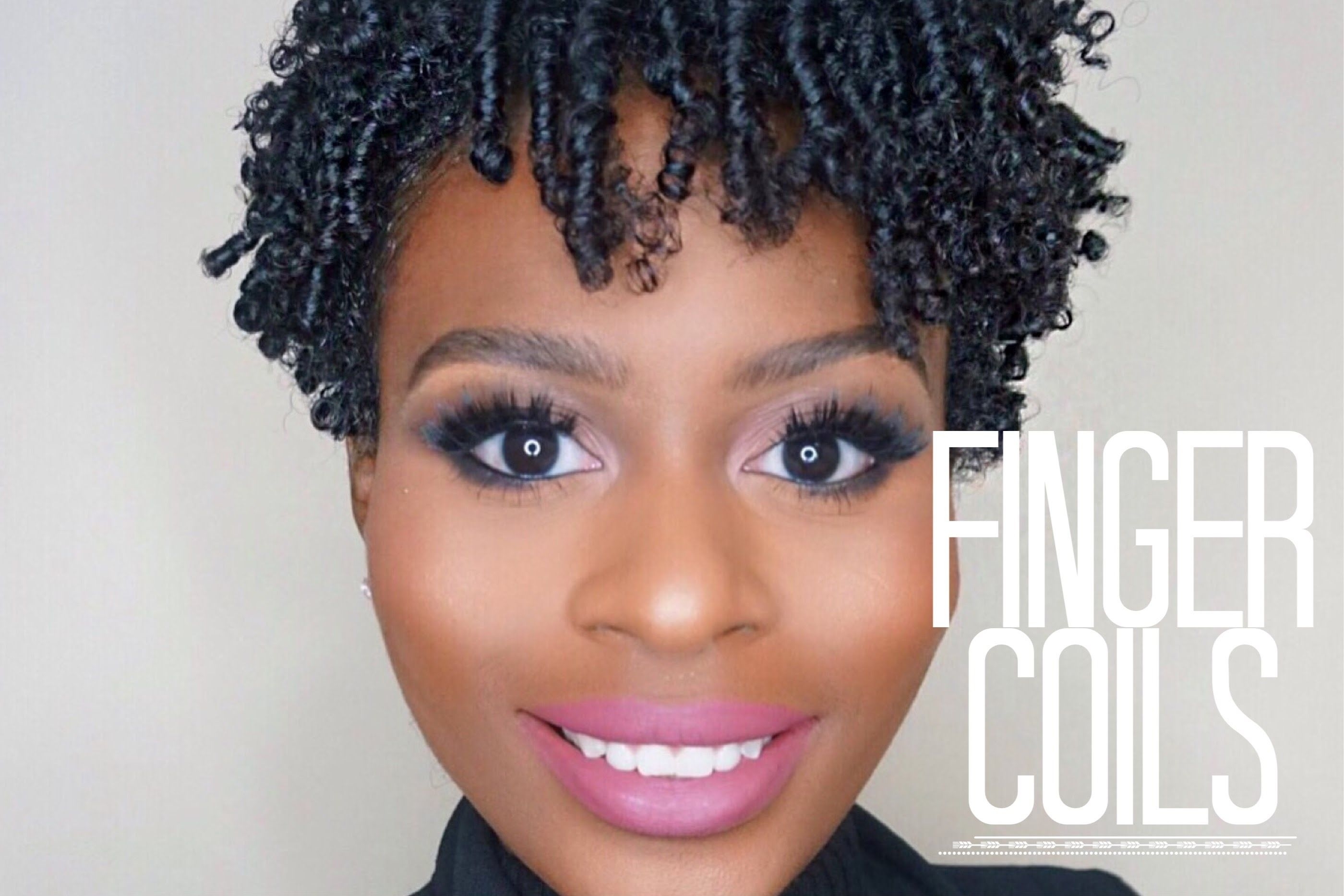 Coils Hair Styles For Short Natural Hair Wavy Haircut