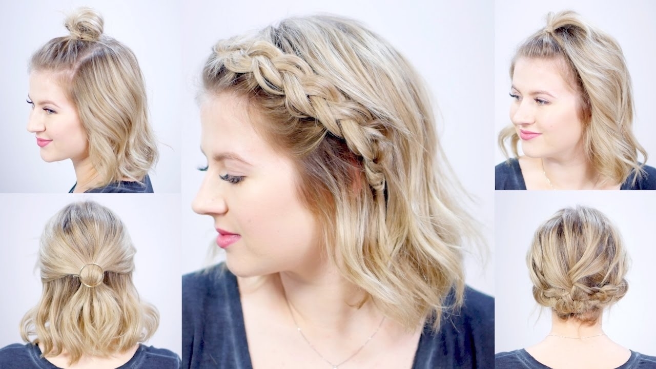 Five 1 Minute Super Easy Hairstyles | Milabu with Super Easy Hairstyles For Beginners