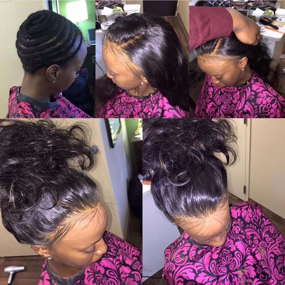 Full Head Sew In! No Leave Out! Not Even Baby Hair!! No Glue with regard to Full Head Sew In Hairstyles