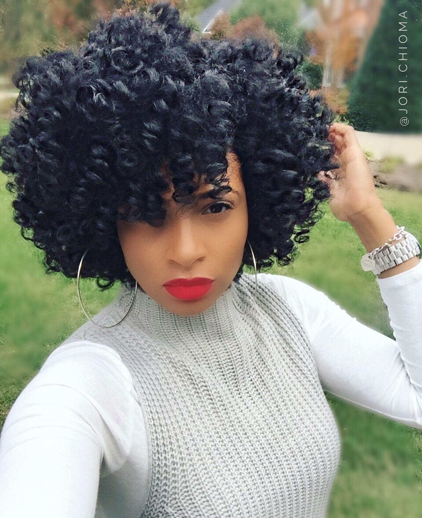 Hair Goals. Nice Crochet Tho … | Crochet Hair Styles | Curly… inside Short Curly Crochet Hair Styles