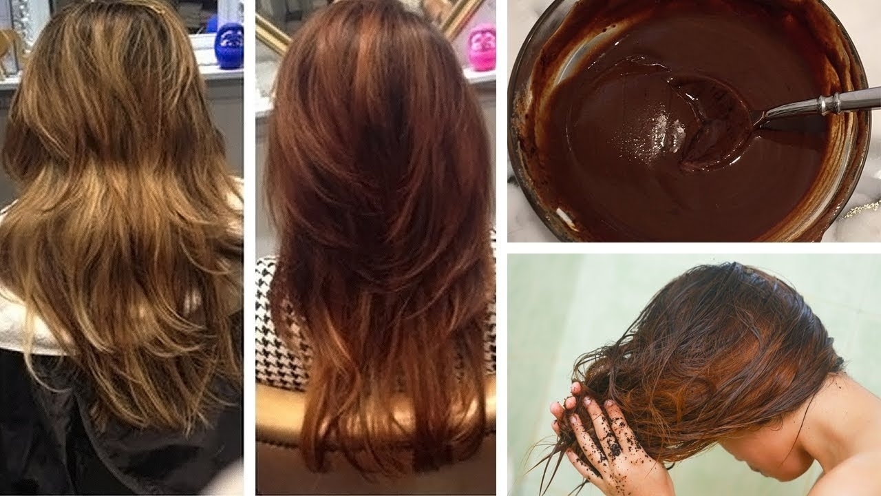 How To Dye Your Hair Naturally (With Coffee) regarding Coffee Hair Dye Before After